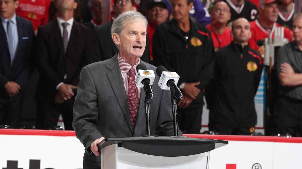 Chicago Blackhawks play-by-play legend Pat Foley is leaving the broadcast booth at seasons end as one of the greatest ever